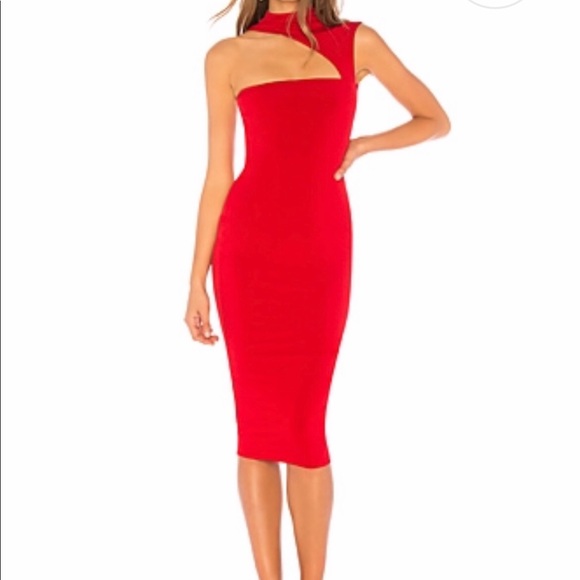 Revolve Red Dress - Picture 1 of 3